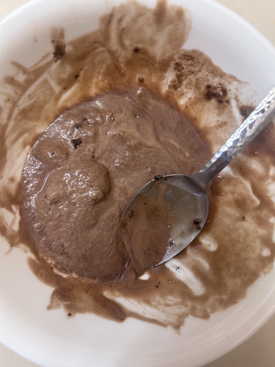 kitchen_chud's tweet photo. Scat brownies were a scam. 

chocolate ice cream. https://t.co/kWrY1QV1ha