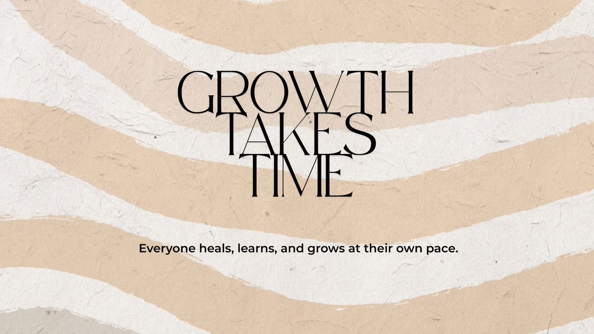 Therapy_MNandWI's tweet photo. It’s easy to compare your journey to someone else’s, but growth isn’t a race. 

Everyone heals, learns, and grows at their own pace.

Trust that your progress - even when it feels slow - is still progress.

#SundayReflection #GrowthTakesTime #MentalWellness https://t.co/pkaampZwaP