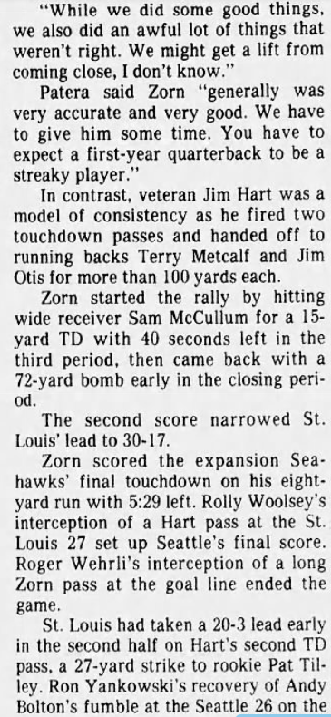 SEA_Sports_Info's tweet photo. Sept. 12, 1976 - 50 years ago

Seahawks play first Game https://t.co/OcqNg53Asz