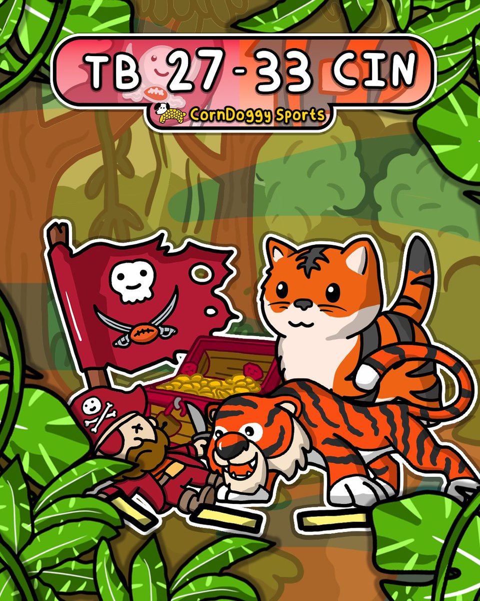 CornDoggyLOL's tweet photo. The Cincinnati Bengals Plunder The Fumbling Buccaneers https://t.co/KXoqQA2bmc