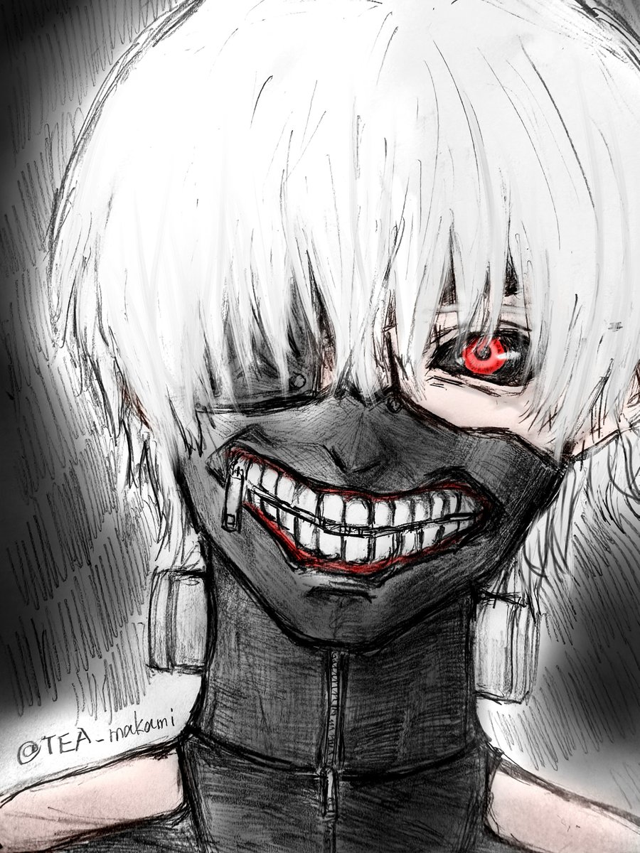 TEA_makami's tweet photo. 殴り描いた https://t.co/6GI4uNx4de