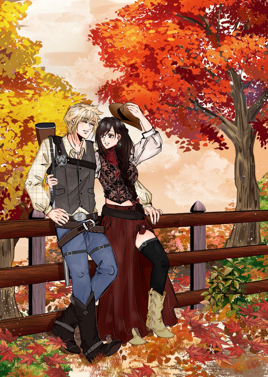 hyoukanee's tweet photo. I'm so happy to share my pieces for the @clotifanbook ☺️🌺

Leftover sales are available till October 2nd:
https://t.co/AqZjw5QkJh 

#cloti #ff7 🐥🥊 https://t.co/t93ajCwKEq