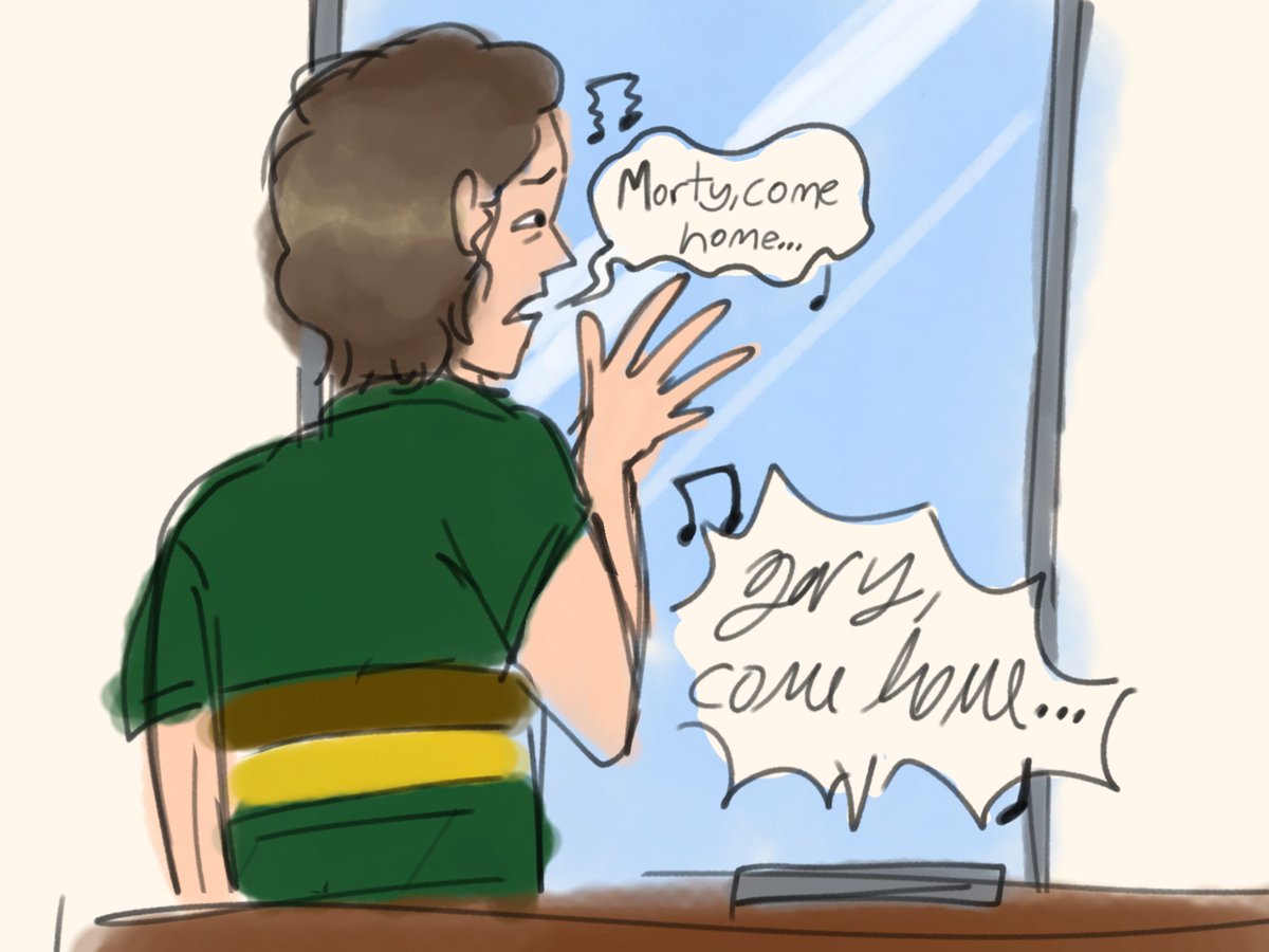 gabii_banana's tweet photo. got bored at work #rickandmorty https://t.co/iwpRzmvlyv