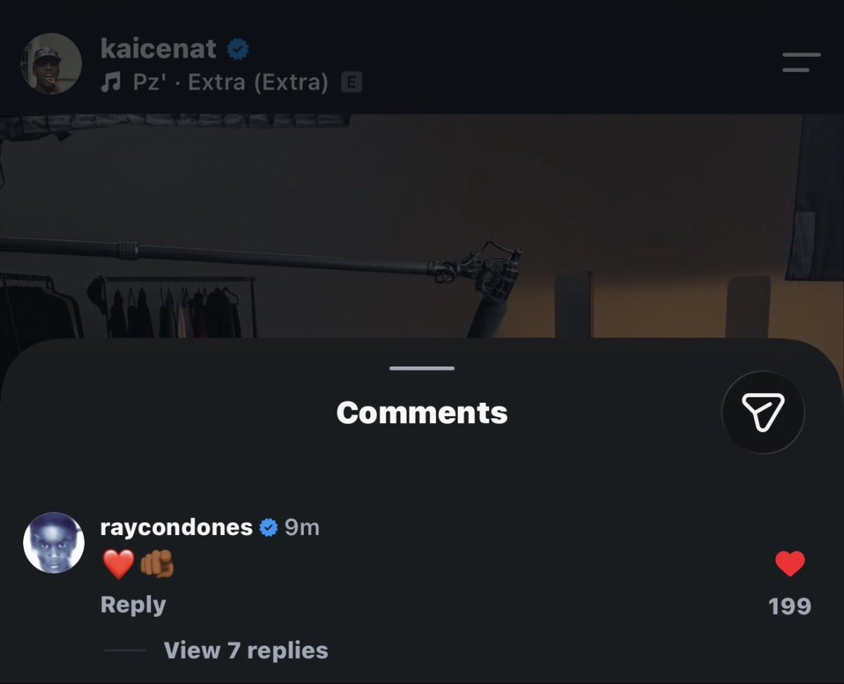 SlatDontMiss's tweet photo. BruceDropEmOff comments on Kai Cenat’s new IG post following his “VIVET” debut at New York’s fashion week ❤️ https://t.co/n5m4gMrLRw