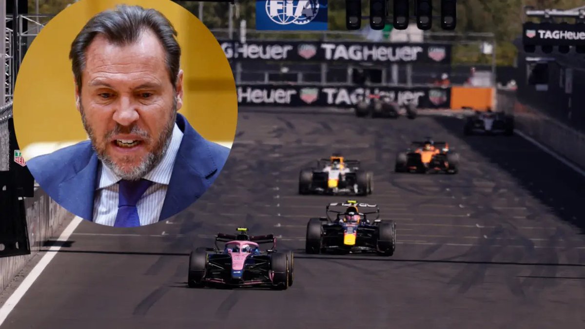 CanaryAzote's tweet photo. Óscar Puente critica con dureza el GP de España y el circuito de Madring: "Un truño, trenecito de coches de principio a fin"

...Esto es un ministro de España escupiendo sobre su propio país. https://t.co/ky7MWhNV2w