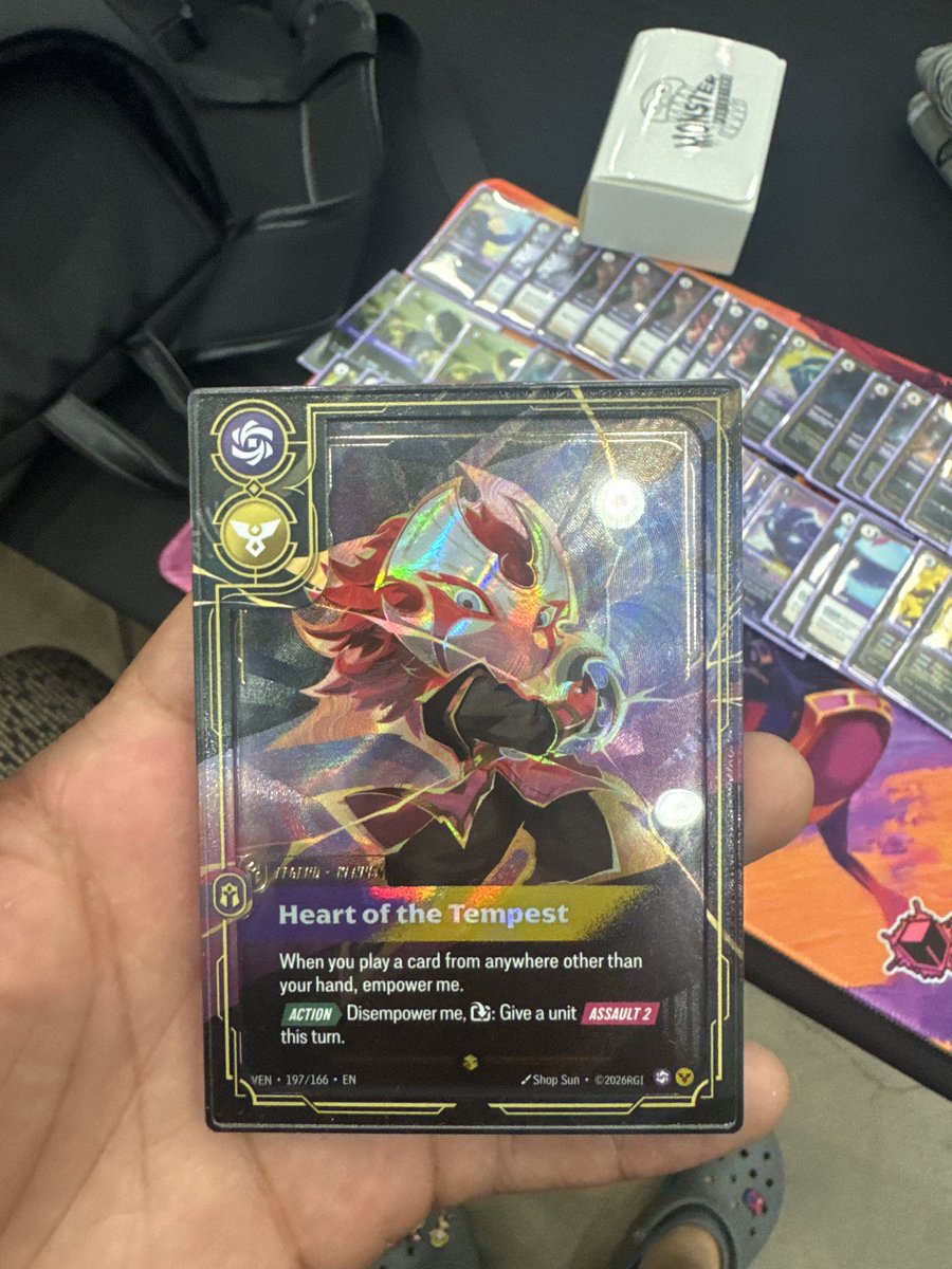 Deadlyfx123's tweet photo. Got top 8 at the #SCGbaltimore 25k! Played Kennen the faithful! Deck is cracked and can’t wait for LA! 
2-0 azir
2-1 Jax
2-0 reksai 
2-1 vex
2-0 kennen (token)
1-2 yi
2-0 azir 
2-1 yi
2-1 Ken
Draw 
1-2 rengar (t8)
@riftdecks @TeamFlexQ event was great and I love the community! https://t.co/e35qXeZRqM
