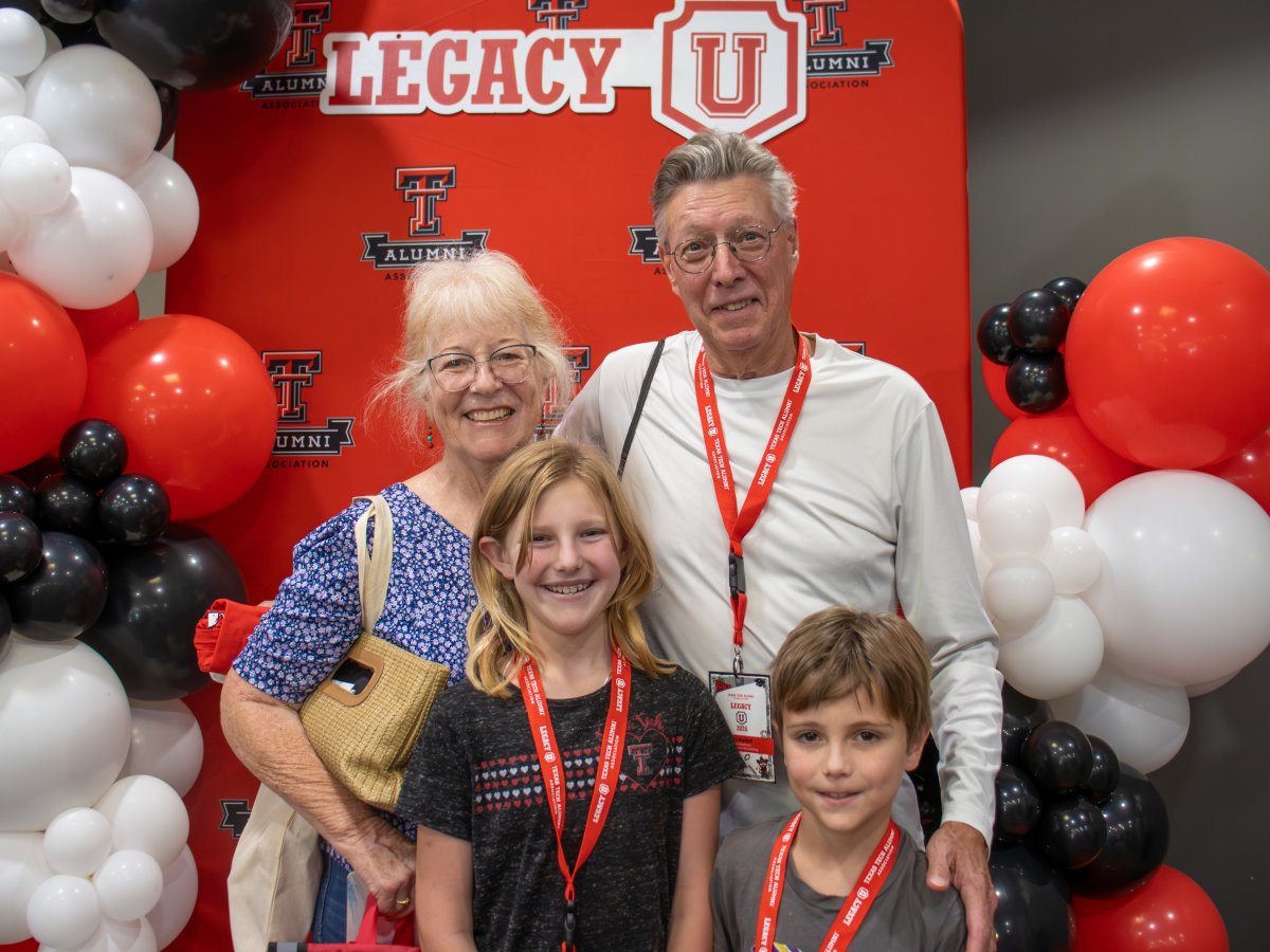 TTUAlumniAssoc's tweet photo. Happy Grandparents Day to the ones who make the Red Raider legacy even sweeter. ❤️🖤 From one generation to the next, the tradition continues. Wreck ’Em! 👆 https://t.co/h3YsAhw5tG