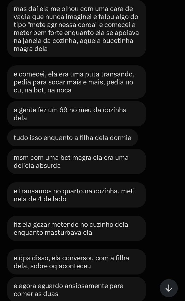 incstweqv's tweet photo. Transou com a amiga e depois com a mãe da amiga
#CHUDAİ #sexo #porn #relatos #stepmom #incesto https://t.co/bpclVxfz9M