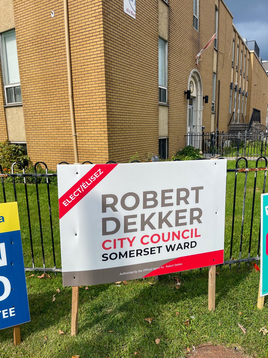 SukhuSSekhon's tweet photo. Putting up signs for Rob Dekker! 🪧

He is a good friend, cares deeply about his community, and would be a strong voice for Somerset Ward residents at Ottawa City Hall.

Wishing Rob and his team all the best on the campaign trail!

Support Rob at: https://t.co/x9zbB6GVDK https://t.co/GiZDDGYy8K
