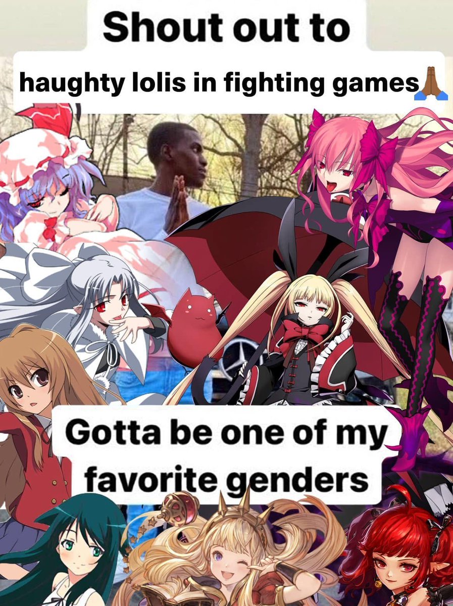 MSconez's tweet photo. @GoofyOomfie Lunar is an anime player and MBTL ex-figurehead who got ostracized from the FGC because he posted this image meaning "I main arrogant brats in anime fighters" and everyone accused him of genuinely being a pedo

damn near all the big names who shit on him are hype for AH3 rollback https://t.co/xgNIcNdLLs