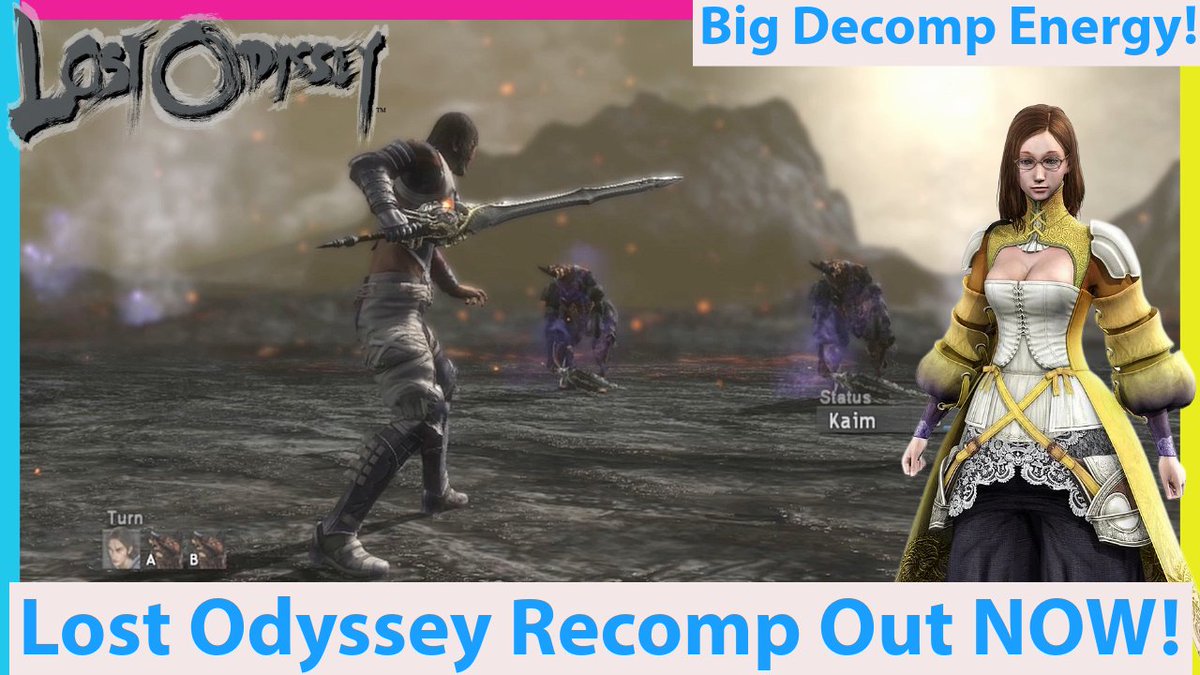 VEsoterica's tweet photo. A Lost Odyssey recomp is out now! Waited for some updates but now its VERY fun (vid in reply) Gotta love more Xbox 360 recomps (vid in reply) #gaming #gamingnews #xbox #xbox360 https://t.co/Obs9M8AWon