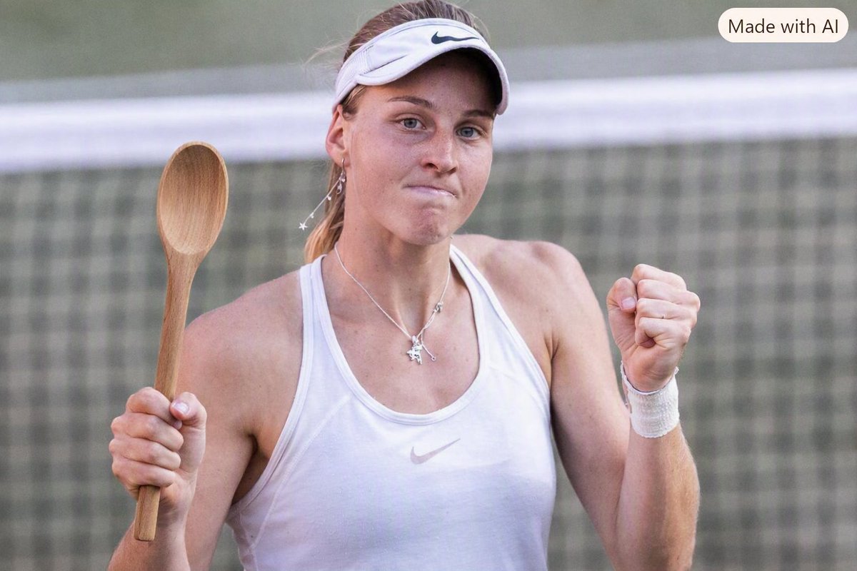 DemCae's tweet photo. US Open 2026 Women's Wooden Spoon went to Liudmila Samsonova

who lost to Joint
who lost to Svitolina
who lost to Kalinskaya
who lost to Navarro
who lost to Pegula
who lost to Sabalenka
who lost to Rybakina https://t.co/O4pu9Hn89S