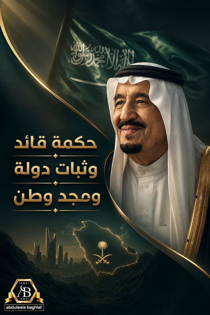 AzizbagBag's tweet photo. #ذكري_البيعه_الثانيه_عشر
لمولاي
#خادم_الحرمين_الشريفين
الملك
#سلمان_بن_عبدالعزيز_آل_سعود
أعزه الله وحفظه 🤲
💚
حكمة قائد
وثبات دولة
ومجد وطن
🇸🇦💚🇸🇦 https://t.co/i5SVQ9tMAq
