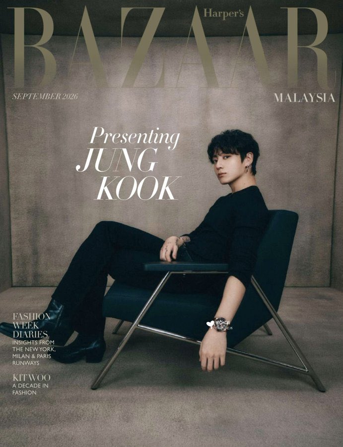 Bangtan7_Stream's tweet photo. #BTS_Jungkook looks amazing for the cover of HARPER'S BAZAAR MALAYSIA 

September 2026 Issue.

##JUNGKOOKXHUBLOT https://t.co/xn4wIUaymI
