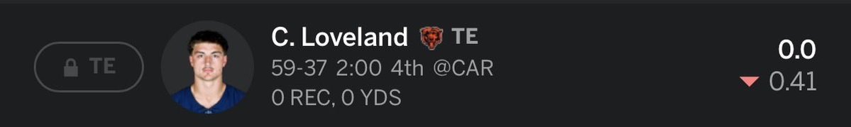 realYaBoyT's tweet photo. @nickercolano I see your Kyle Pitts and raise you Loveland https://t.co/WjvsAwVxui