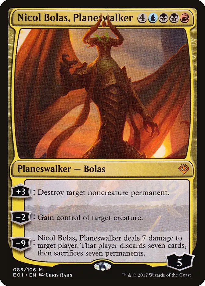 MTGdailyoff's tweet photo. Nicol Bolas, Planeswalker
🖌️ Illustrated by Chris Rahn

#mtg #magicthegathering #mtgcommunity https://t.co/9agESn1YxQ