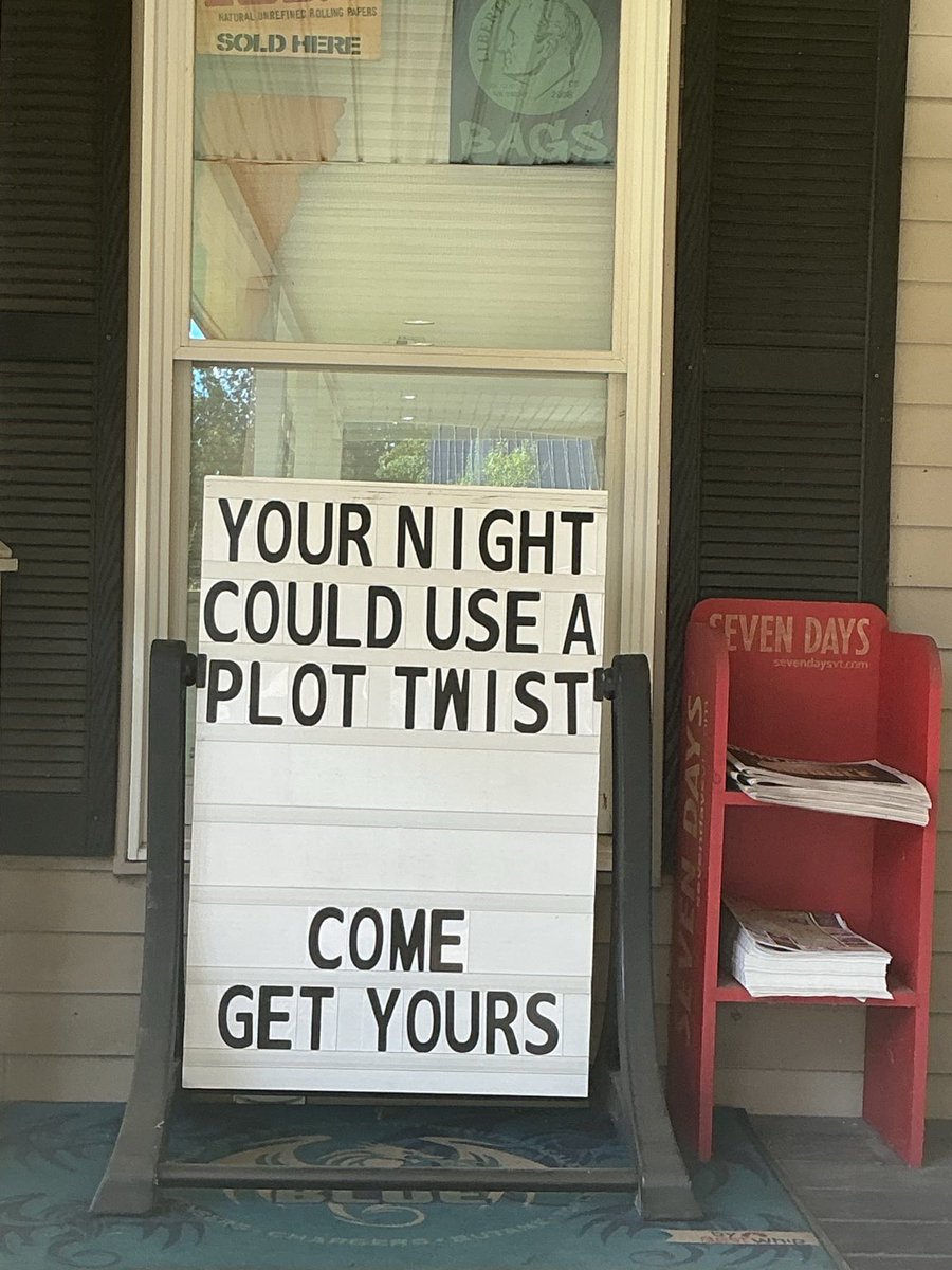 GetYoursStoreVT's tweet photo. Your couch will survive without you. 😏🔥

Your night could use a plot twist! Adult fun, lingerie, gifts &amp; smoking accessories.

COME GET YOURS!

📍14 Sunset Dr, Waterbury Center, VT
11 AM–8 PM daily • 18+
#GetYoursStoreVT #WaterburyVT #StoweVT https://t.co/ECuiblsEMa