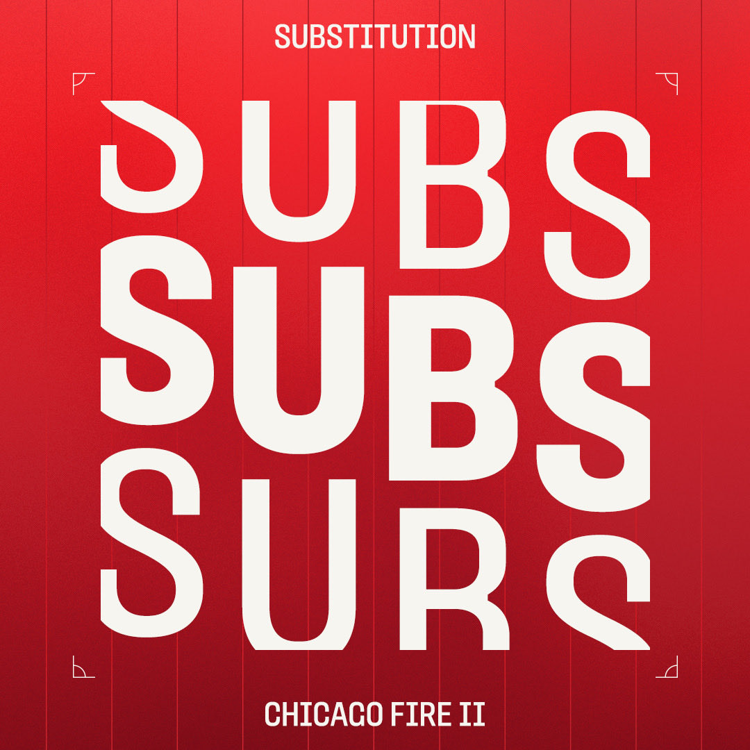 ChicagoFireFCII's tweet photo. 76’ | Montiel in for Hlyut. #cf97 https://t.co/KCvG07n1f6