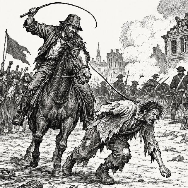 PoetryExamples's tweet photo. Hurrah for revolution and more cannon-shot!
A beggar upon horseback lashes a beggar on foot.
Hurrah for revolution and cannon come again !
The beggars have changed places, but the lash goes on.

-- The Great Day #Poem by #WilliamButlerYeats https://t.co/e09pm3Zieg