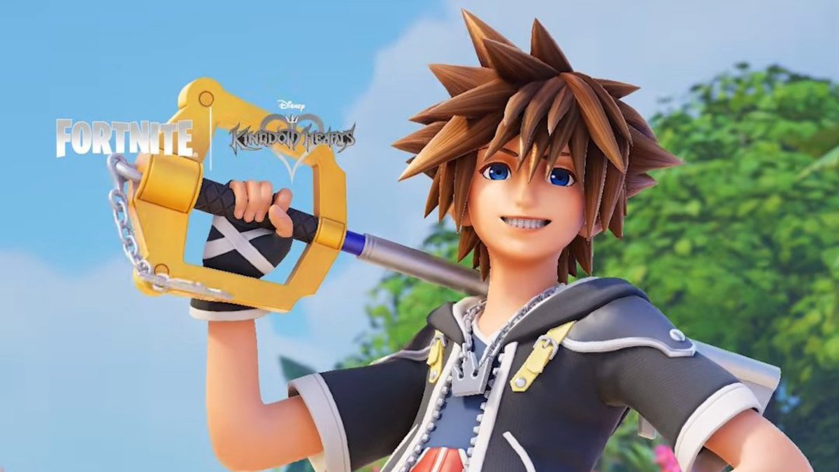 NotiPlay_'s tweet photo. Lista completa de personajes de Kingdom Hearts que llegarán a Fortnite la próxima semana 🔥🔥 

▫️ Sora.
▫️ Riku.
▫️ Kairi.
▫️ Roxas.

Ojalá llegaran Donald y Goofy también, pero lo veo difícil. https://t.co/T7301RvVGR