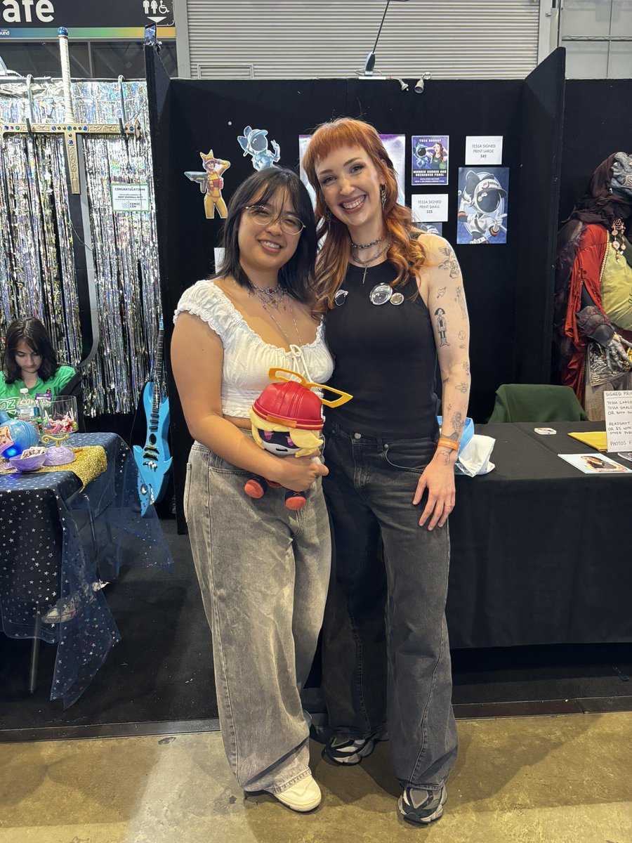 CaitlinDiVA_'s tweet photo. OZ Comic Con was a blast yesterday, so cheesed to finally meet THE @stephcrothersVA in person! 🥹💓 
Hope to see you again soon, diva 🥰 https://t.co/US6w1zQHsx