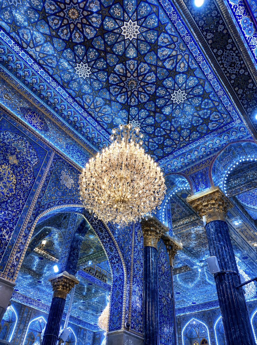 aseelswaid9's tweet photo. The beauty of blue Islamic architecture in Iraq

©️ Aseel Swaid https://t.co/SybsItvfde