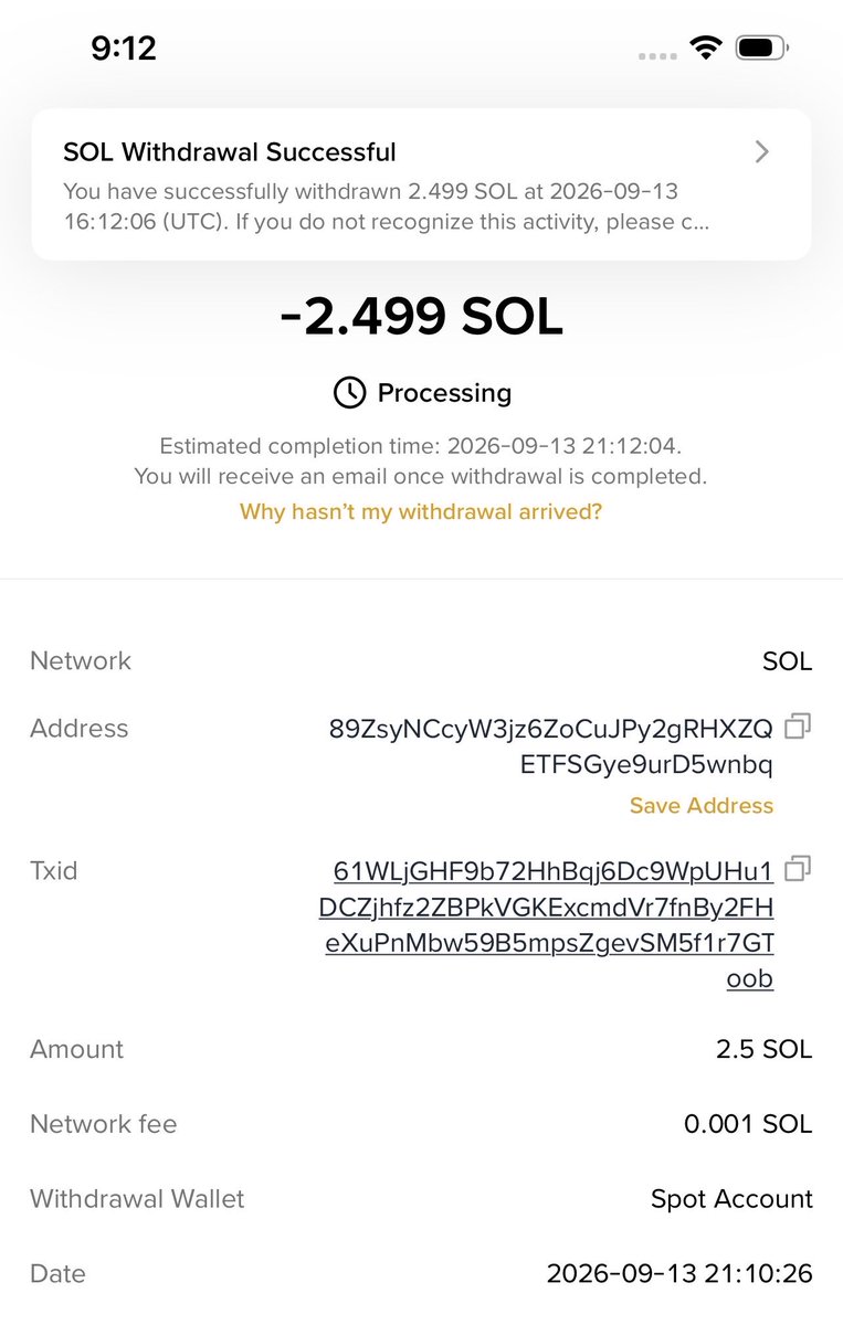 Zaynnode's tweet photo. Sent you Money 💸

@ManGoCryptoo 

Who’s next to win that still hasn’t won yet? 
RT.Drop #Solana Addy 

2 more winner to go 🎉 https://t.co/PmDelRsoSp