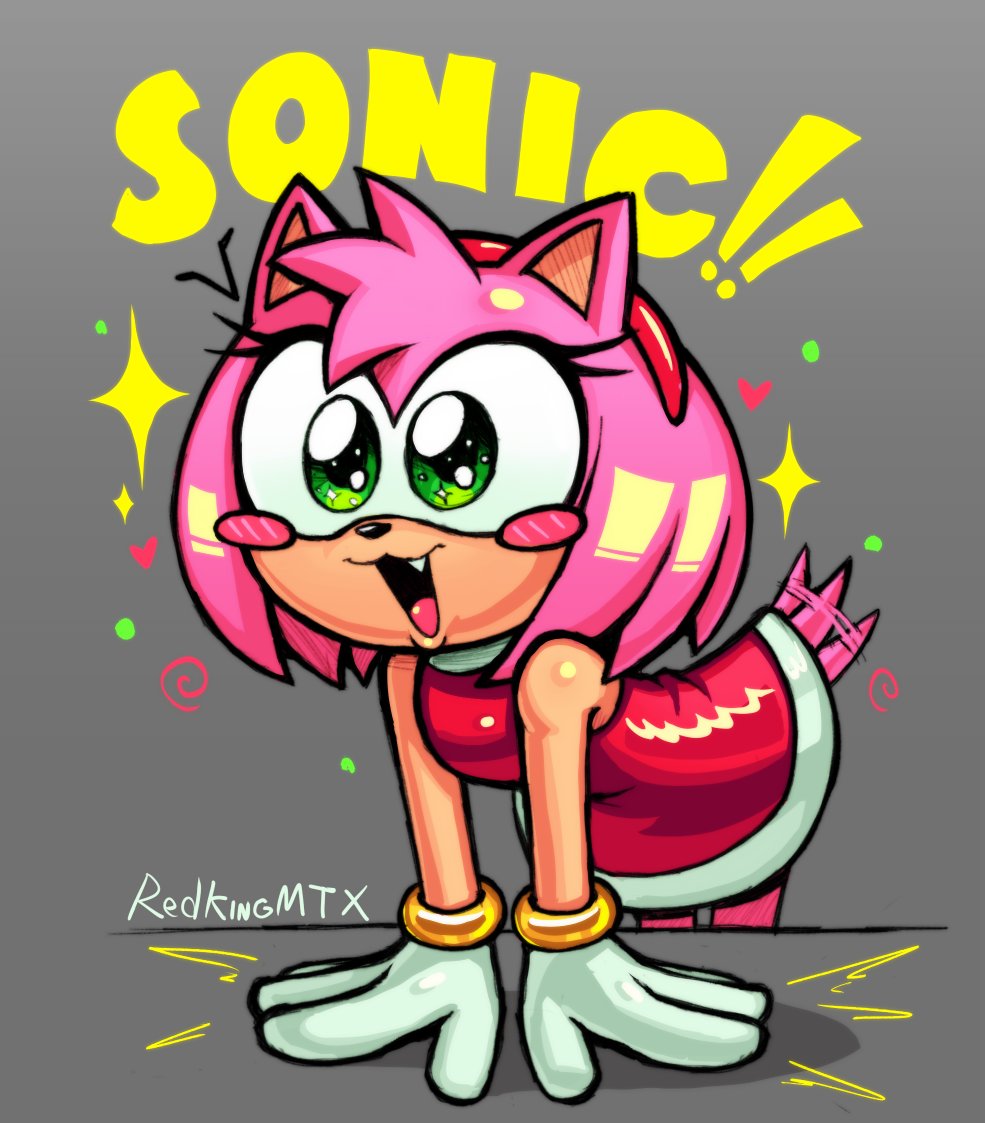 RedKingMTX's tweet photo. Finished this drawing :D
#sonicthehedgehog #amyrose https://t.co/NzSxq4bVDQ