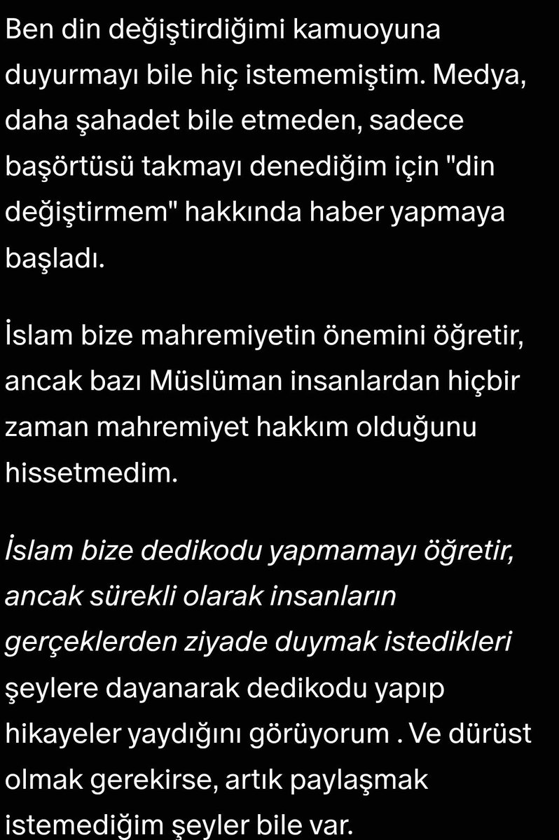 hasanbakir06's tweet photo. Kadın Müslüman olduktan sonra bazı Müslümanların radarına takılıyor ve yaptığı her eylem sorgulanır eleştirilebilir oluyor. Kadın sadece Müslümanım dediği için içine girdiği sınıfın aristokratları tarafından her eylemiyle sorgulanır oluyor ve sapkınlıkla suçlanabiliyor. https://t.co/oAZk048b4F
