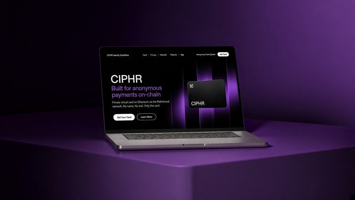 Ciphrcards's tweet photo. We stay in the shadow. One card. On chain. 

CIPHR is coming but not ready to talk. https://t.co/Brot9xZCPu