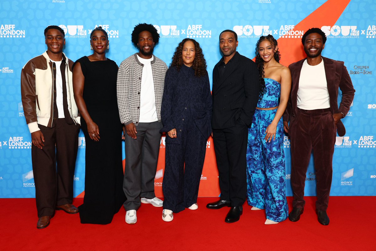 ChildrenofBandB's tweet photo. London got an exclusive glimpse into the world of Orïsha. #ChildrenOfBloodAndBone brought the cast, filmmakers, and exclusive clips to S.O.U.L. Fest x @ABFF. https://t.co/rQqUoz6tn5