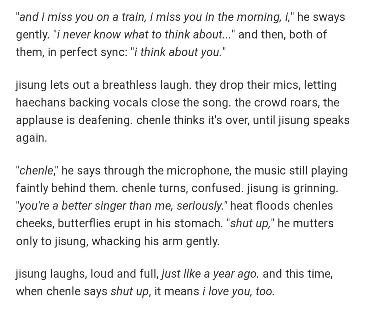 Zclharem's tweet photo. Baca plz demi aku... BAGUS BANGET, UDAH 991729220x aku baca, nyengirrrr
Ao3 #jichen #chenji

https://t.co/dl4TgWLbIg https://t.co/ekTMwuhlOk