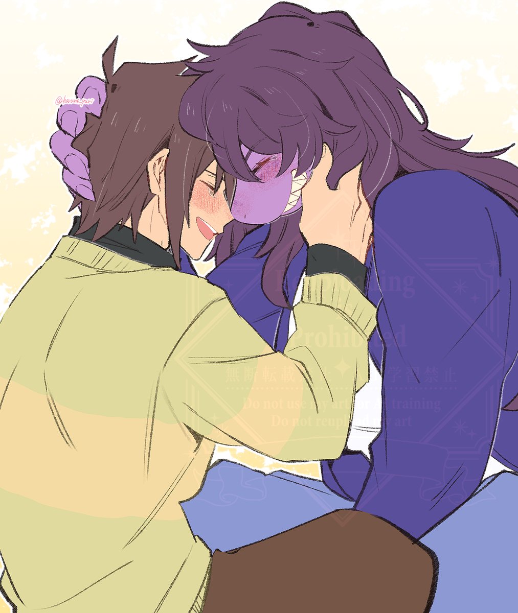 harune_yuri's tweet photo. #krusie 
二人が笑顔でEDを迎えられることをずっと願ってる…🥲 https://t.co/7P25NgtOy7