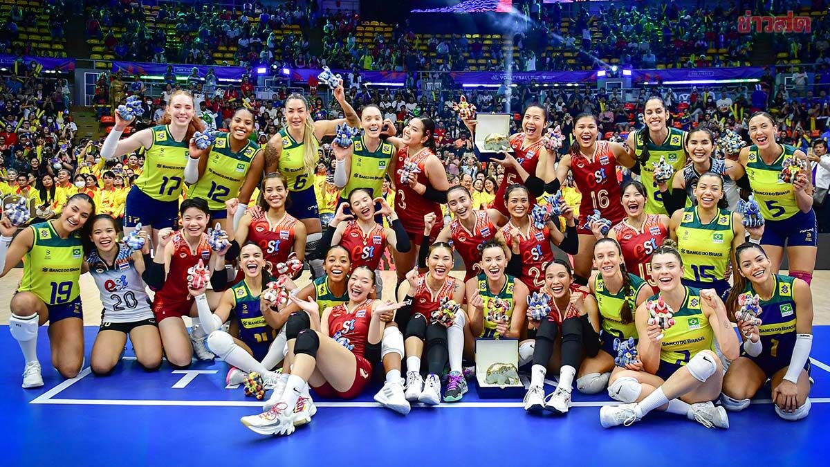 yappunz's tweet photo. เพื่อนบ้านต่างซีกโลก  ไปโอลิมปิกแล้วจ้าาา     
#วอลเลย์บอลหญิง https://t.co/pWZhGGrIbY