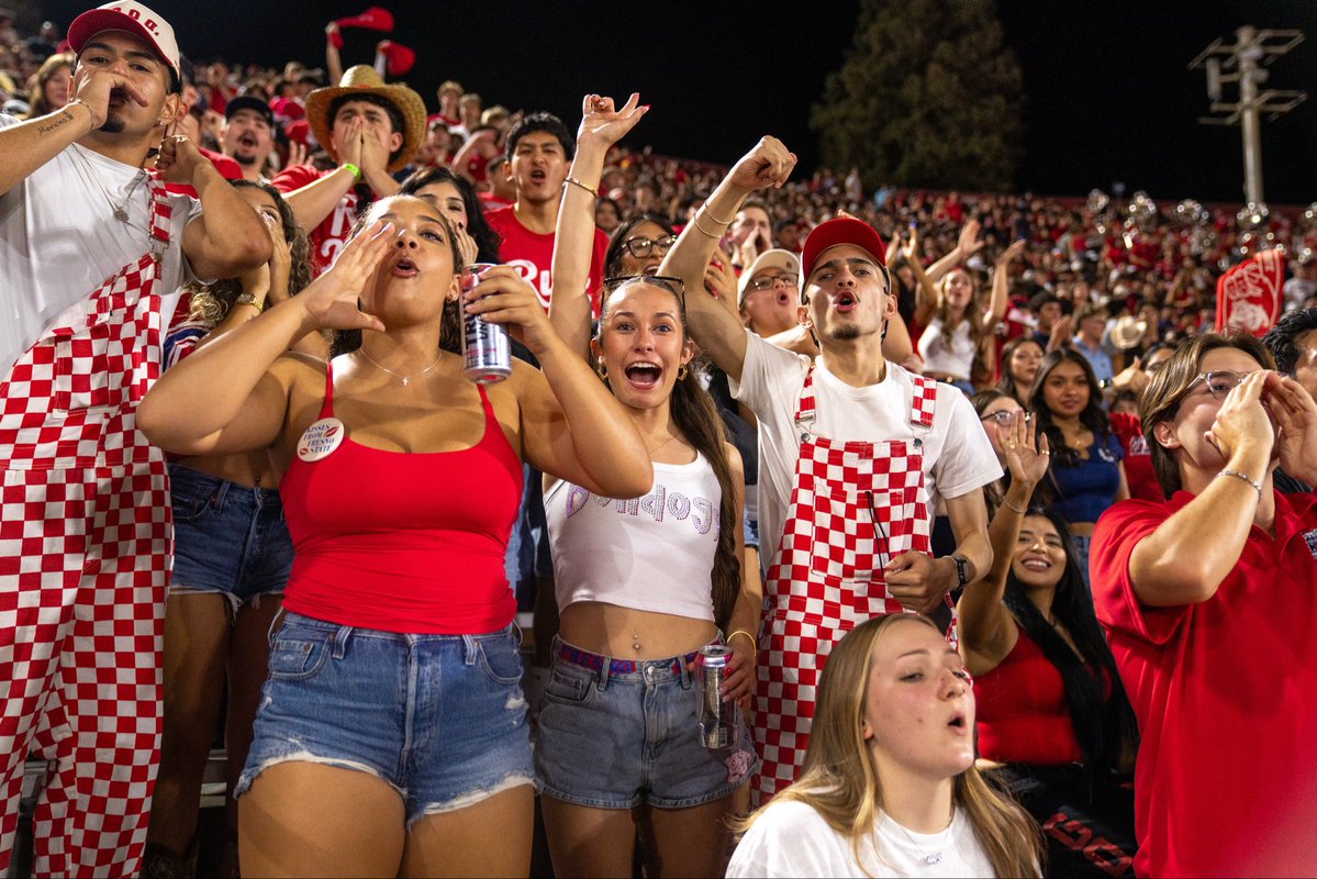 KlassyDogs's tweet photo. 49-3 on the scoreboard, but the DOG Pound brought it for all four quarters!

Our students were LOUD, relentless and brought the energy from the opening kick to the final whistle. You helped create a true home-field advantage last night.

Thank you to every student who showed up, stood up and brought it all night long. You made a difference and our entire team felt it.

So impressed with the DOG Pound. Keep bringing it! 

#GoDogs