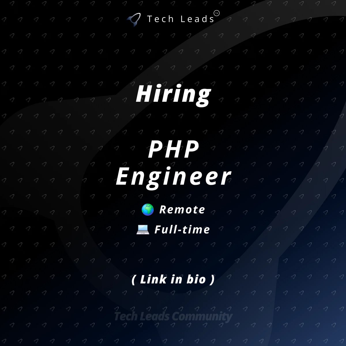 tleadscommunity's tweet photo. Hiring PHP Engineer (Remote)

A fast-growing email marketing platform serving over 1 million businesses worldwide, with a remote team of 170+ people building scalable products and customer-focused features.

👤 PHP Engineer (Remote, EMEA or Central Asia)

4+ years with PHP, JavaScript and HTML required, plus VueJS, React or Angular, Git, SQL, Redis, queues, testing and scalable application dev. Laravel, Elasticsearch, NodeJS, Ruby experience is a plus.

🚀 Apply: Link in bio

Lead Id: 17868