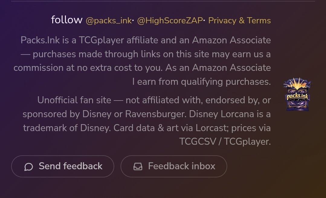 Packs_Ink's tweet photo. @TCGKenny I hope the artist didn't use AI:/ I hired someone who does commission work for my Mom's business
Site 100% was coded alongside Claude Code, but I've spent so much time on it to make the site I always wanted to exist. It wasn't a weekend project.
(1/x) https://t.co/FFeDVASdaq