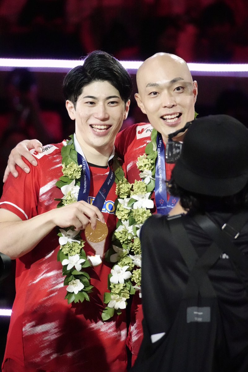 Vl1Xxxv's tweet photo. 20260913 📍北九州市立総合体育館
バレーボールアジア選手権2026 決勝 VSイラン

#深津英臣 選手
#河東祐大 選手

#バレーボール男子日本代表
#アジア選手権 https://t.co/1e0b6mcdL7