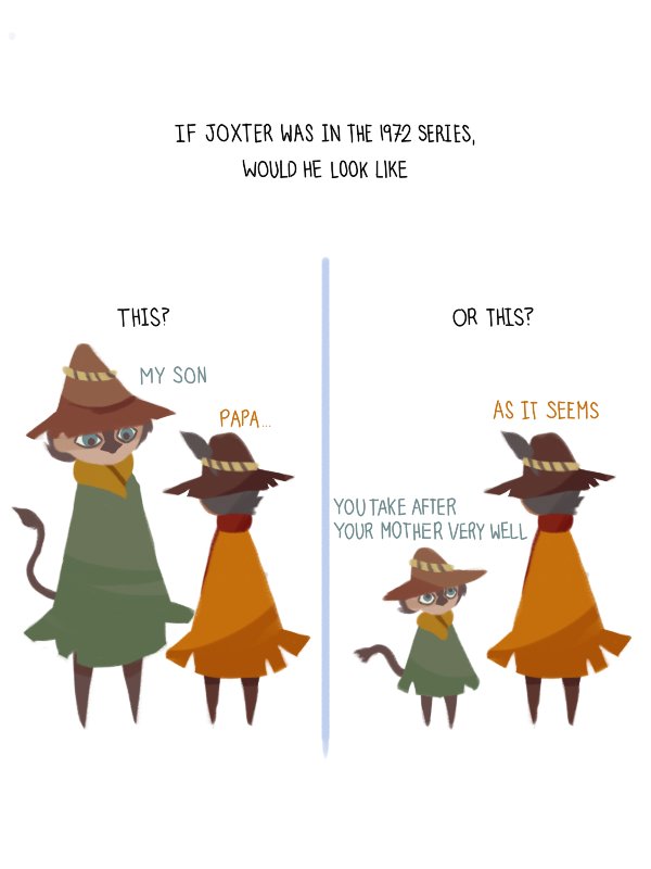 1972snufkin's tweet photo. i love the joxter https://t.co/Y5UUKI3Ddk