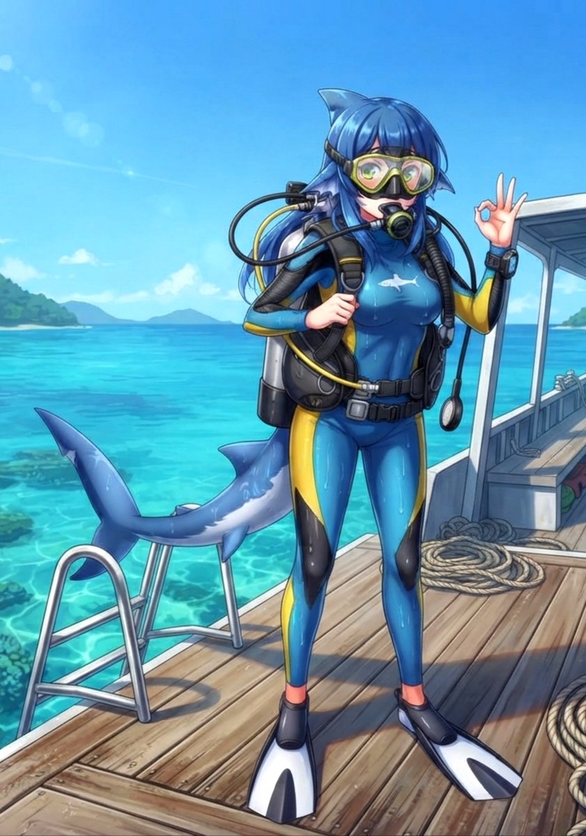 GarishBoy3144's tweet photo. #スキューバダイビング #sharkgirl
#AI生成
#SCUBADIVING #scubagirl
#scubadivng
#AIart️️️️️️️️️️️️️️️️️️️️️️️️️️️️️️️️️️️️️️️️️️️
#wetsuit
あ〜、今日からまた全部雨予報で憂鬱な1週間です。
青空が遠い… https://t.co/2OGBmUSQfw