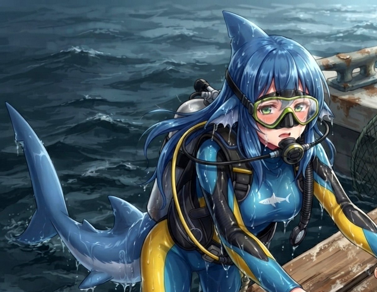 GarishBoy3144's tweet photo. #スキューバダイビング #sharkgirl
#AI生成
#SCUBADIVING #scubagirl
#scubadivng
#AIart️️️️️️️️️️️️️️️️️️️️️️️️️️️️️️️️️️️️️️️️️️️
#wetsuit
あ〜、今日からまた全部雨予報で憂鬱な1週間です。
青空が遠い… https://t.co/2OGBmUSQfw