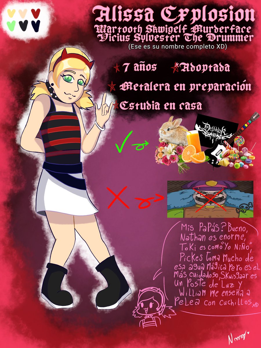 NatuYour's tweet photo. Finnally, part 3 and final + my oc info 🩵🫶🫶

#dethklok #metalocakypse #oc #digitalart #draw https://t.co/sVOJ8McZJs