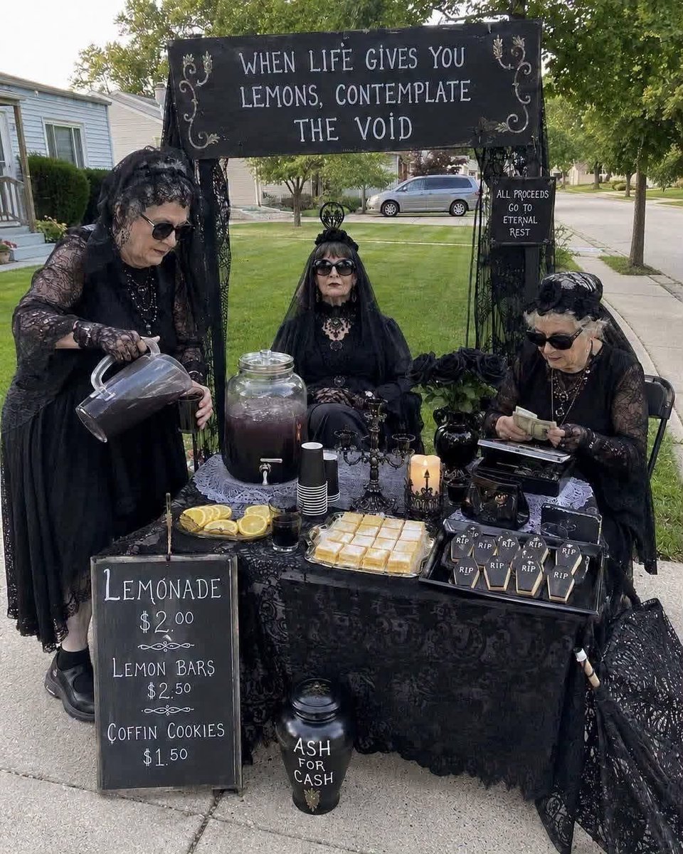 amhaunted's tweet photo. Deep dark lemonade sale https://t.co/UD88ZxZmjH https://t.co/qEB6ozpUDw