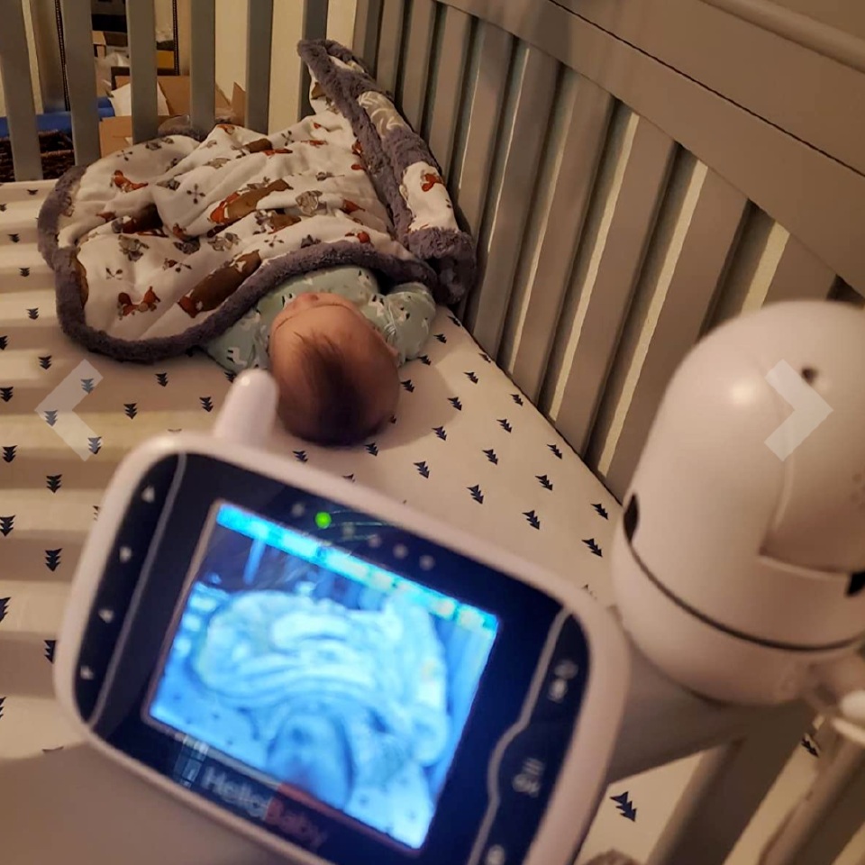 BlessedbytheJ's tweet photo. Peace of mind every night. Check on your sleeping baby with HelloBaby for quiet nights, sweet dreams, and extra reassurance. https://t.co/VxsfVreTep