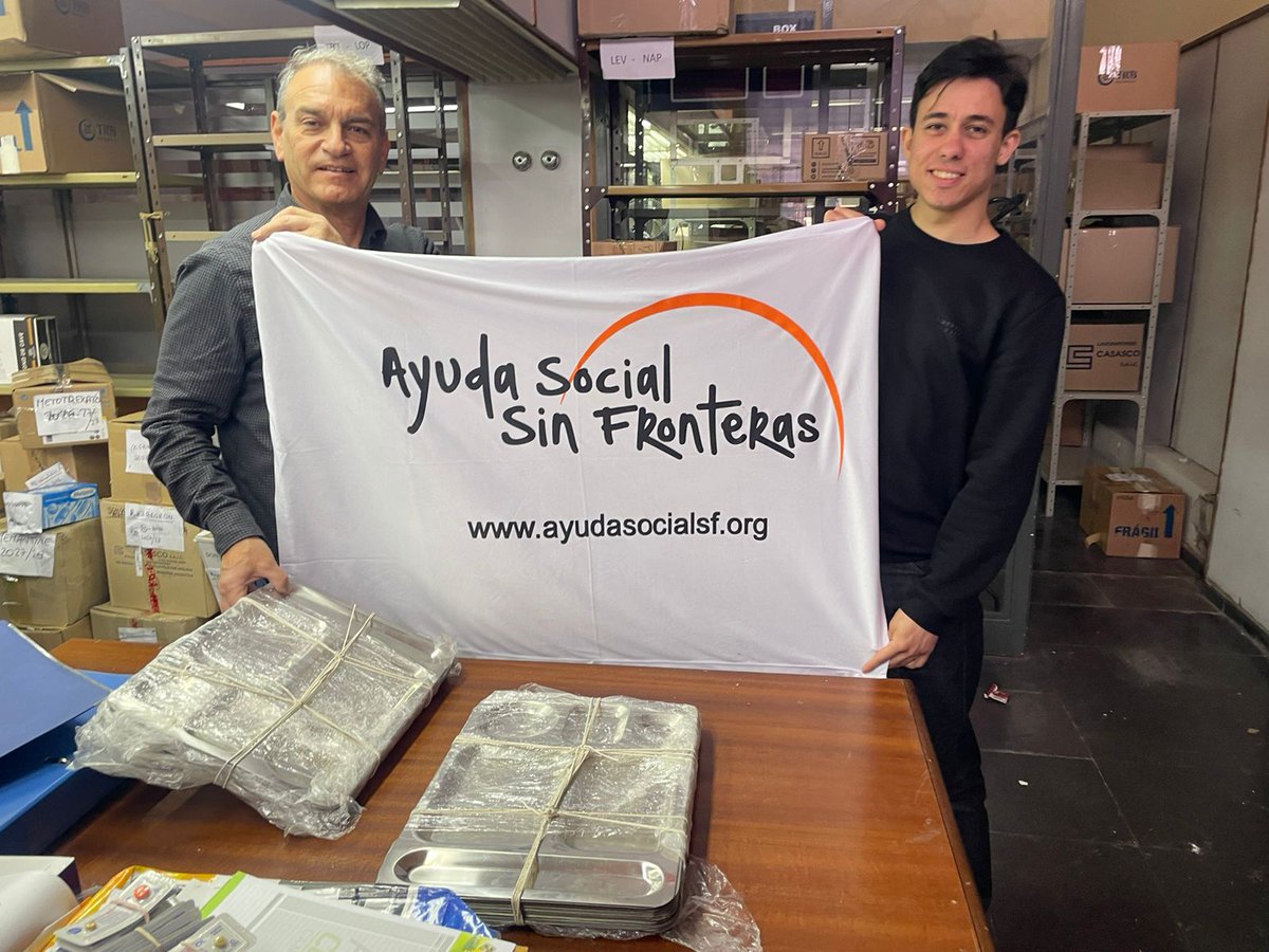ayudasocialsf's tweet photo. Una nueva entrega que transforma recursos en ayuda concreta.
Continuamos fortaleciendo el trabajo conjunto con otras organizaciones para acercar recursos que puedan transformarse en soluciones concretas para personas en situación de vulnerabilidad. https://t.co/yR0tPM5BDQ