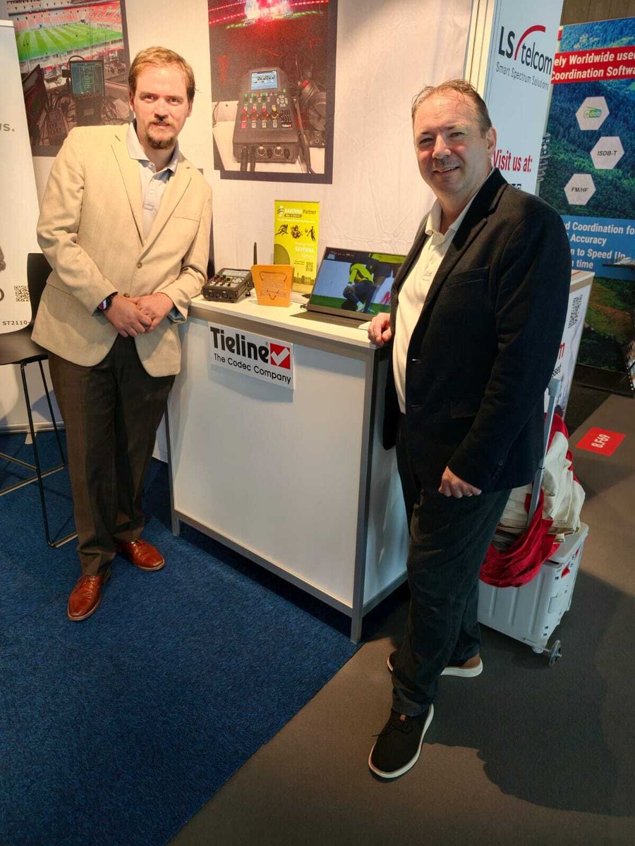 Tieline's tweet photo. The ViA Duo has won a Radio World Best of Show award at #IBC2026 - congratulations to all the #Tieline team on this fabulous achievement. Check it out tomorrow at booth 8.F65 on the final day. https://t.co/Pw1azzl5ZV