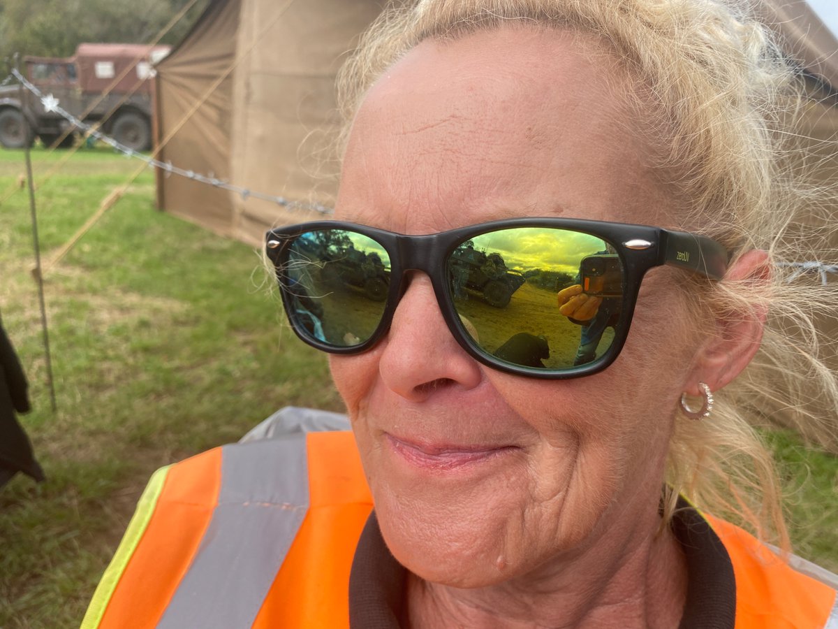 Tunisia_1943's tweet photo. Thank you to all the Staff who made @WeHaveWaysPod Festival such a success. Especially the wonderful Mandy on Security at the gate - the punter’s favourite 😀 #WHWF6 WHWF2026 https://t.co/fBHD8VNDg1