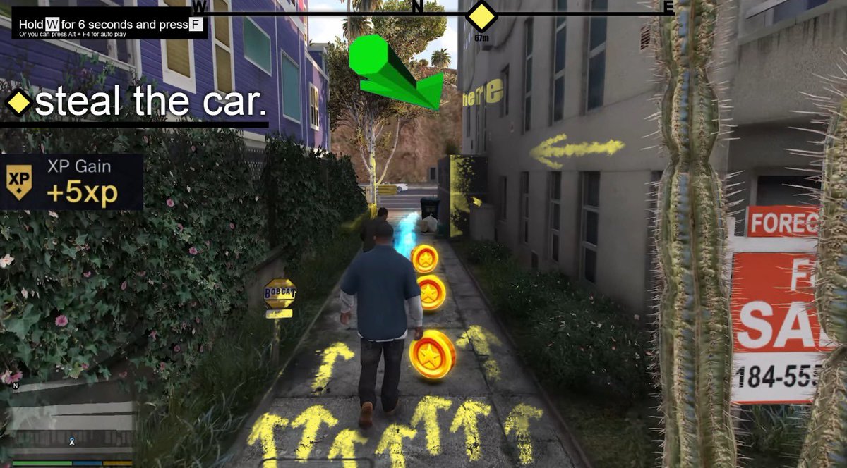 BeskInfinity's tweet photo. GTA5 if it wasn't mid and confusing https://t.co/gq6ZmWMOP5