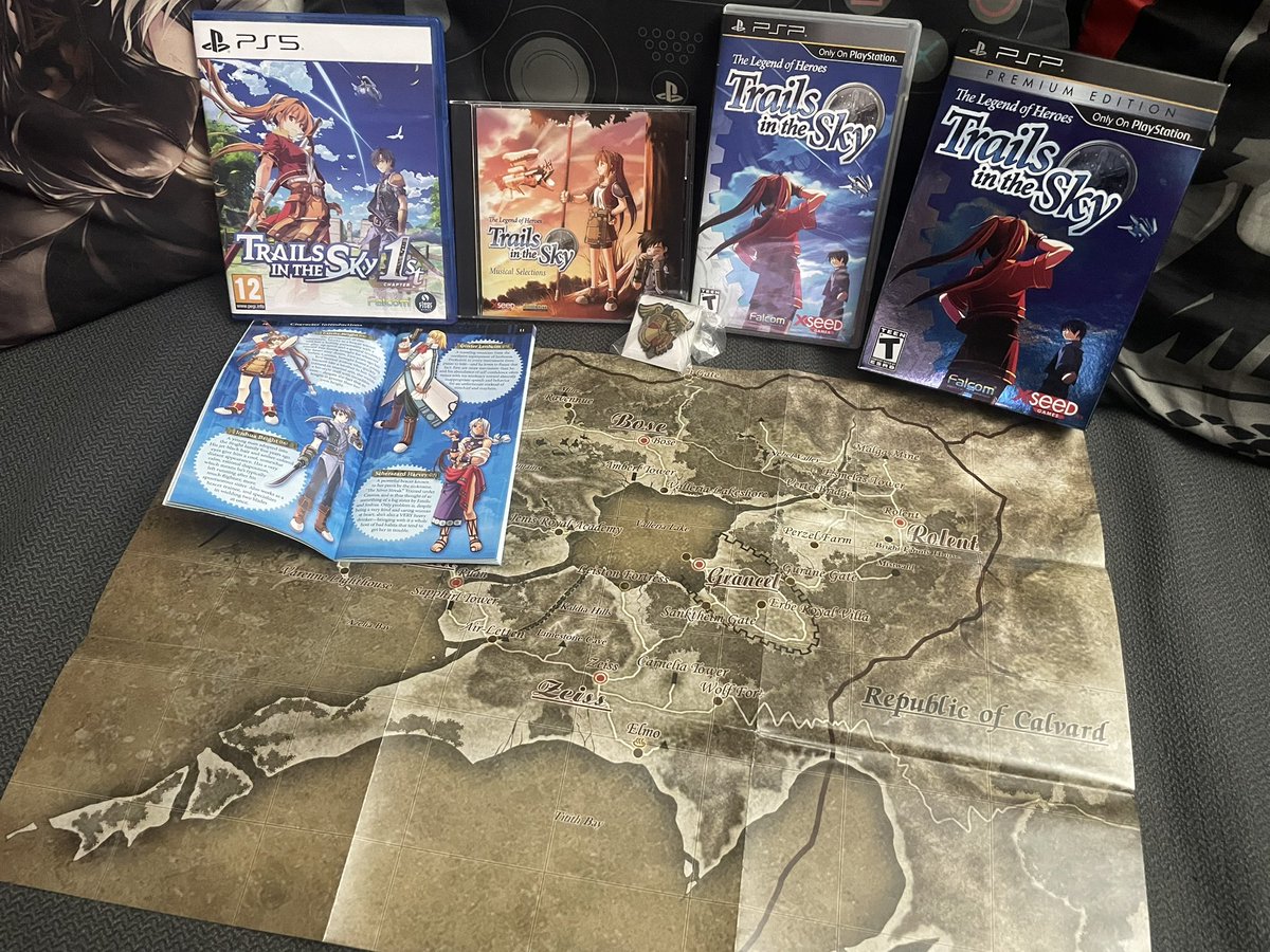 DanaPavan's tweet photo. 32. Trails in the Sky 1st Chapter
The beginning of an amazing adventure.
#OnePhysicalGameEveryDay https://t.co/BhQX4paezE