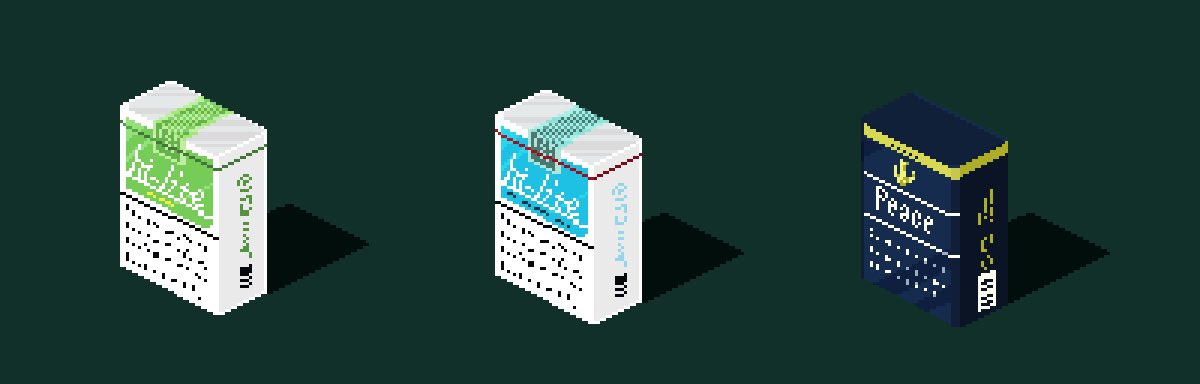 Hase_dot_com's tweet photo. ピクセルタバコ、始めました https://t.co/gUvGAkXwGa